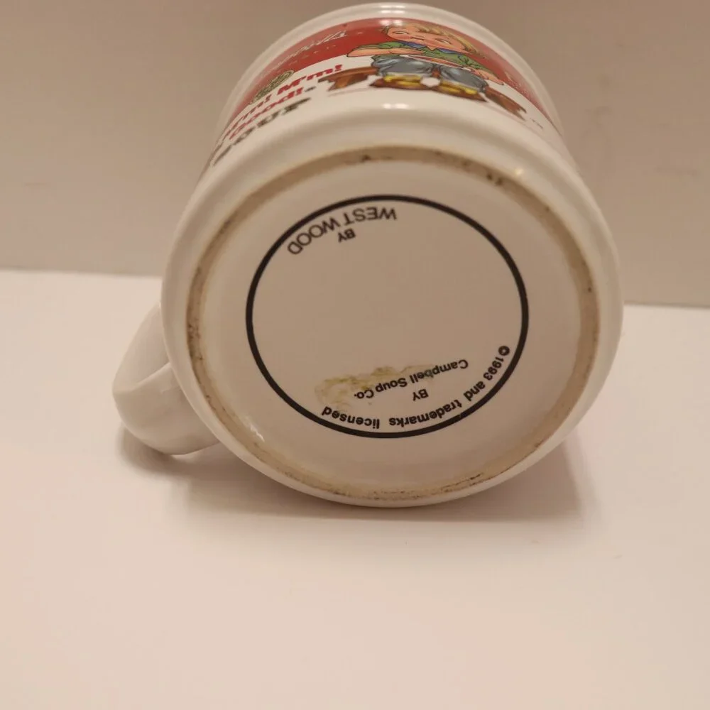 Campbell's Soup Vintage Advertising Cup by Westwood 1993 14 Ounces